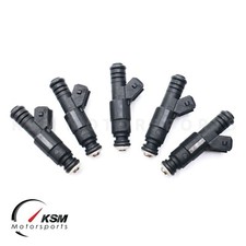 5 x 1600cc fit Bosch Fuel Injectors FOR VOLVO 850 2.5 TURBO S60 152lb EV1 E85