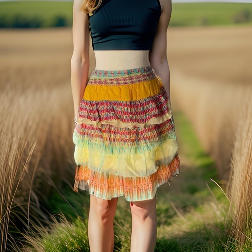 Festival skirt boho 18 - festival, boho.
