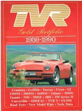 TVR GRANTURA GRIFFITH TUSCAN VIXEN TAIMAR TASMIN 3000M 1959-1990 ROAD TESTS BOOK