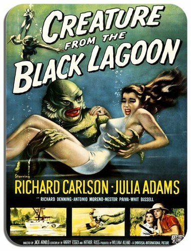 Creature from the black lagoon - creature,