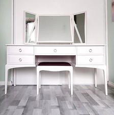  Stag Minstrel Dressing Table with mirror and stool PAINTED TO ORDER 