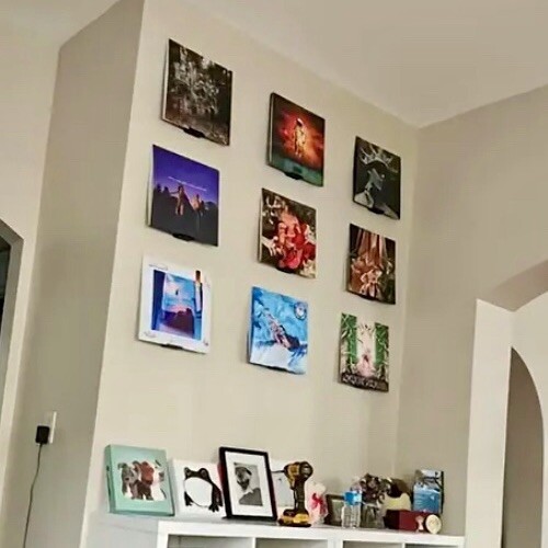 Vinyl record display shelves - vinyl,