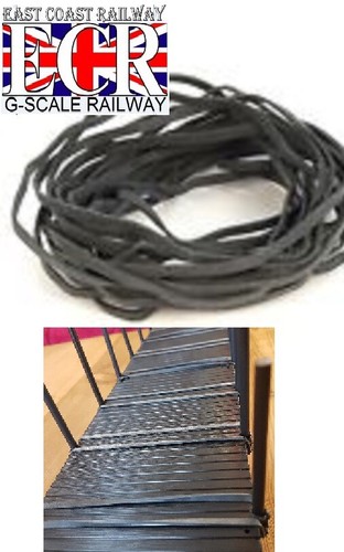 New grey black elastic - black,