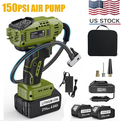 Car air tire pump inflator - air,
