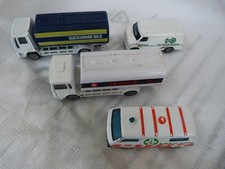 Corgi Matchbox lorries 1970s inc ambulance