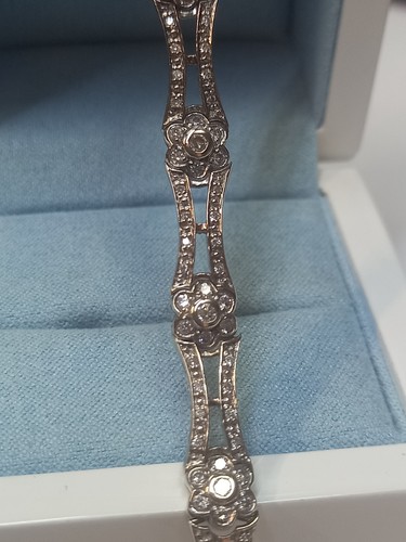 50ct diamond bracelet 18ct - diamond,