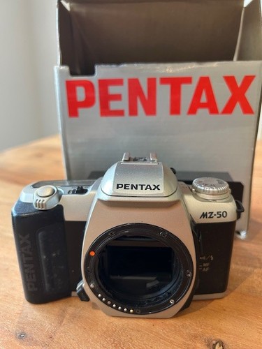 Pentax with box - mz-50,