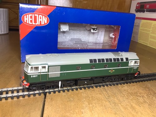 Heljan 3411 green class - green,
