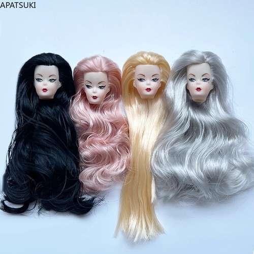Blue eye wavy curls hair - wavy, doll