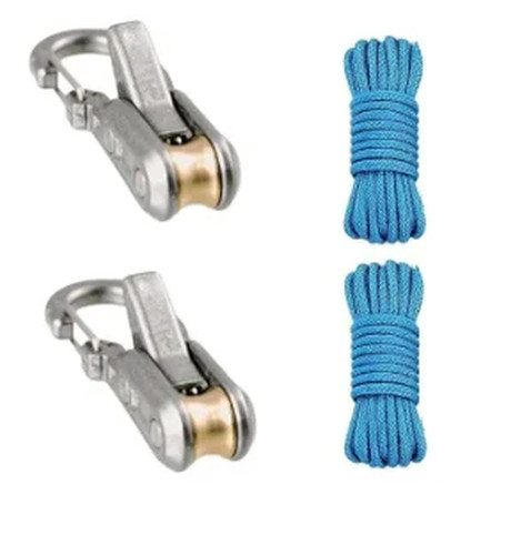 Camping rope tensioner roller - tensioner,