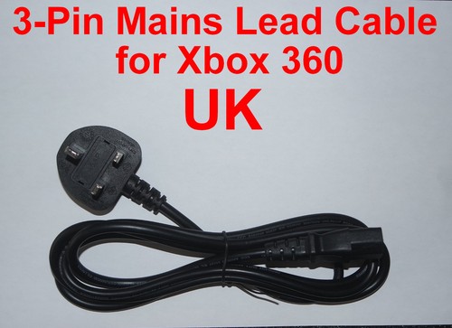 Iec pin c13 mains - 3-pin, lead
