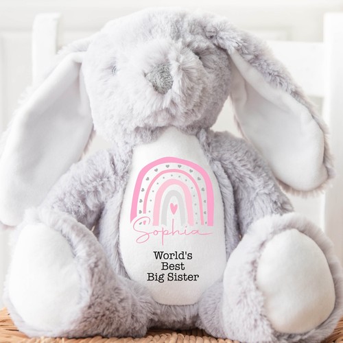 Personalised big sister teddy - big,