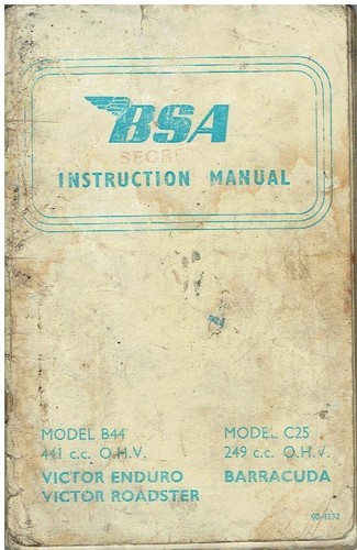 Bsa b44 victor - victor, /