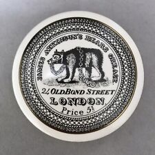 1970's Replica of James Atkinson’s Bears Grease Pot Lid Bond Street 5 Shillings