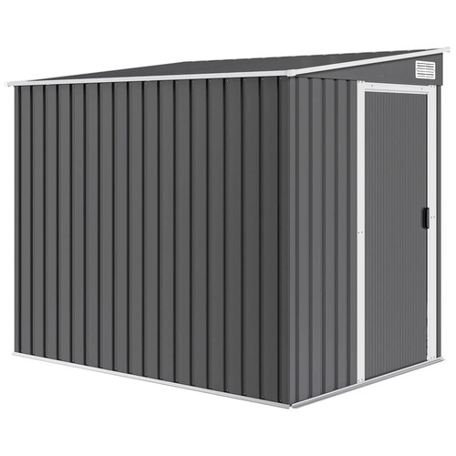 5ft galvanised metal shed - 7,