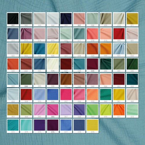 Muslin plain sold the metre - muslin,