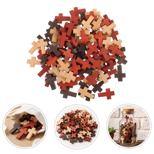 100pcs diy wood - 100pcs, charms