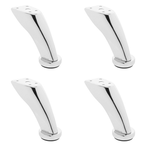 4pcs chrome metal furniture - chrome,