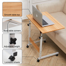 Laptop Table Stand Folding Desk Bed Computer Study Adjustable Portable Sofa Tray