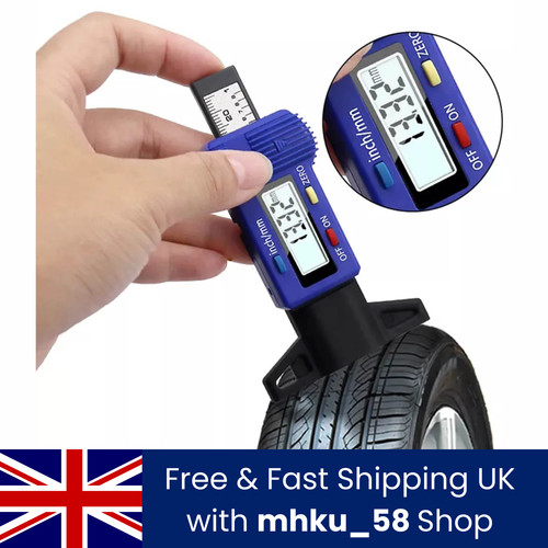 Digital tyre tread - tyre, depth