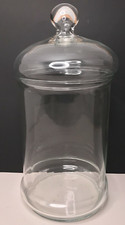 Pharmacy Jar Antique Blown Glass 19th Cotton Vintage Antique