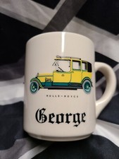 VINTAGE Rolls-Royce Mug Made