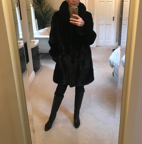 Beautiful length mink coat - length,