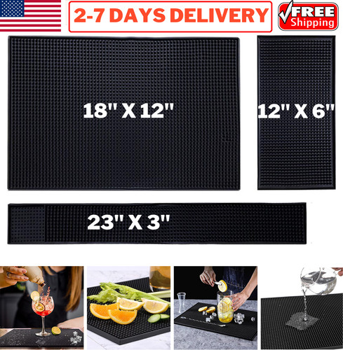 Rubber bar service mat - 3,
