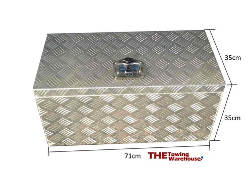 Very large aluminium chequer - aluminium,