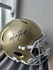 Marcus Freeman Signed Notre Dame Fighting Irish Full Size Helmet Auto COA