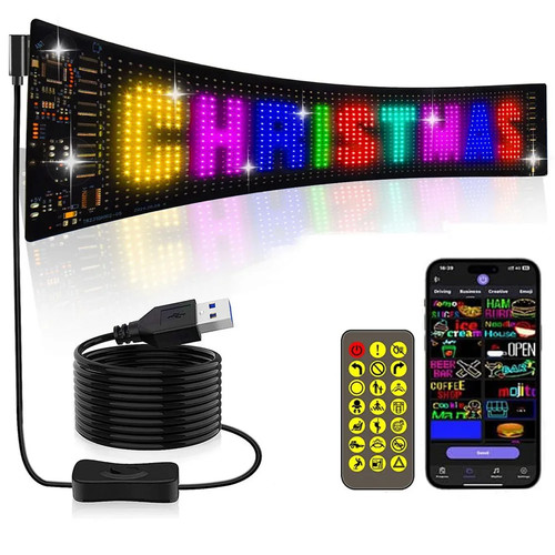 Led scrolling sign display - led,