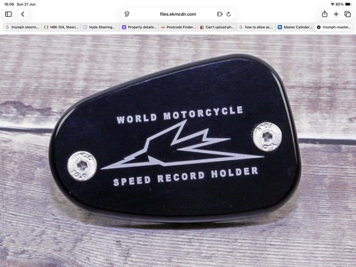 Triumph bonneville front - triumph, brake