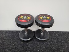 Dumbells 10kg Pair Gym Weightlifting Bodybuilding Weights