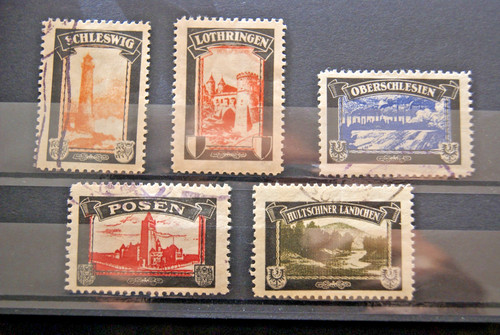 German stamps third - third, reich