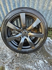 Nissan GTR R35 20" Alloy Wheel Front Grey Dunlop 255/40zrf20