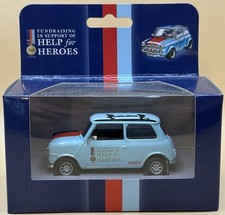 Corgi Very Rare 1:36 Mini - Help For Heroes - Austin Rover Cooper Morris BMC BL