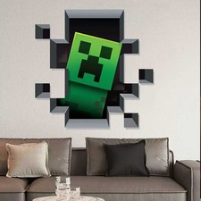 3D Smashed Wall Mural