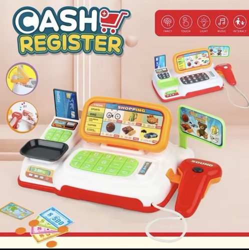 Cash register toy - cash,