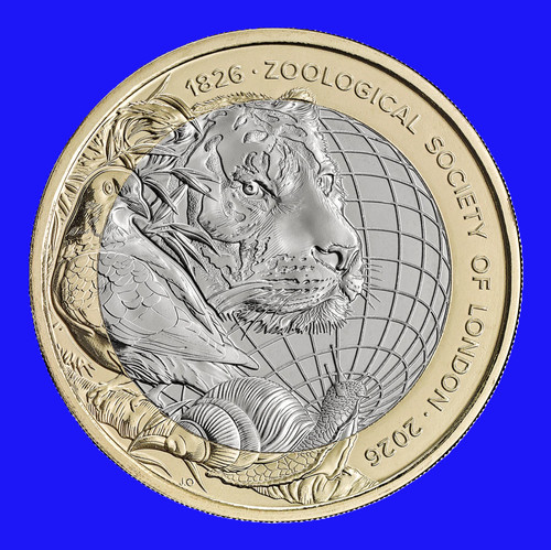 Coin 2026 zoological - £2, coin.
