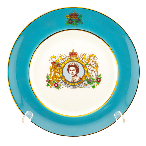 England porcelain plate - england, gilt