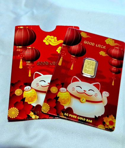 Pamp lucky cat gold - lucky,