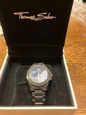 ladies black Thomas Sabo watch