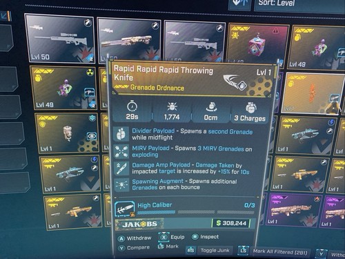Borderlands modded level 1 - 4,