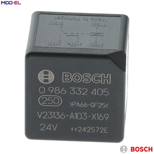 Relay main current - main, 0