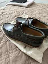 Duke And Dexter Commando Shoes Size 12 Khaki Green Unworn RRP £250