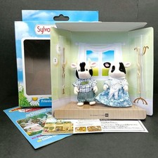 Sylvanian families Friesian Cow Grandparents Mascot figure Japan