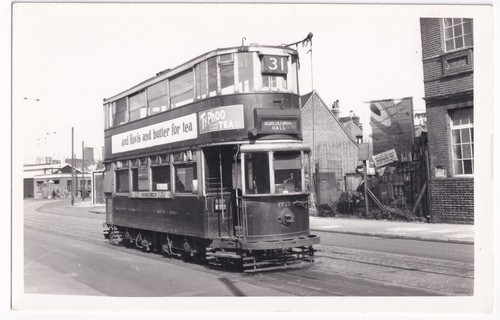 Vintage london transport tram - london,