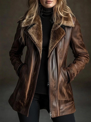 Women brown genuine - brown,
