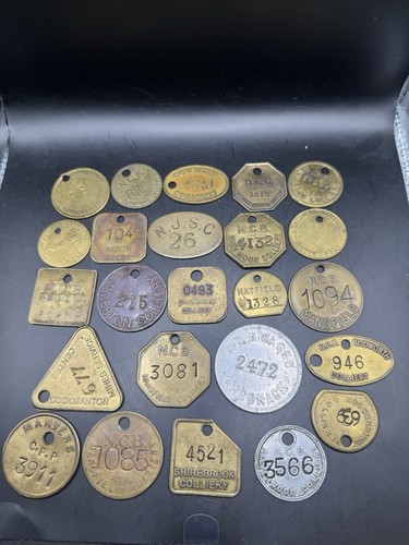Colliery tokens joblot x24 - colliery, tokens,