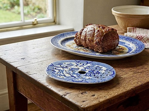 Victorian antique blue white - victorian,